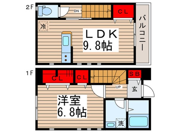 Ｂｅｌｌｅ　Ｒｏｂｅの物件間取画像